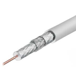 Nahaufnahme Koaxialkabel