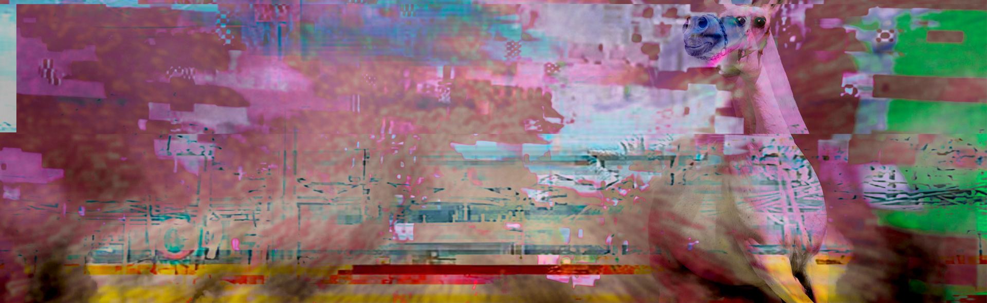 verpixeltes Bild als Visualisierung von schlechtem Empfang