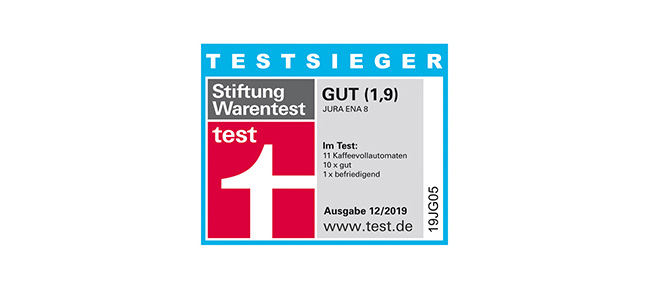 Stiftung Warentest Note 1,9