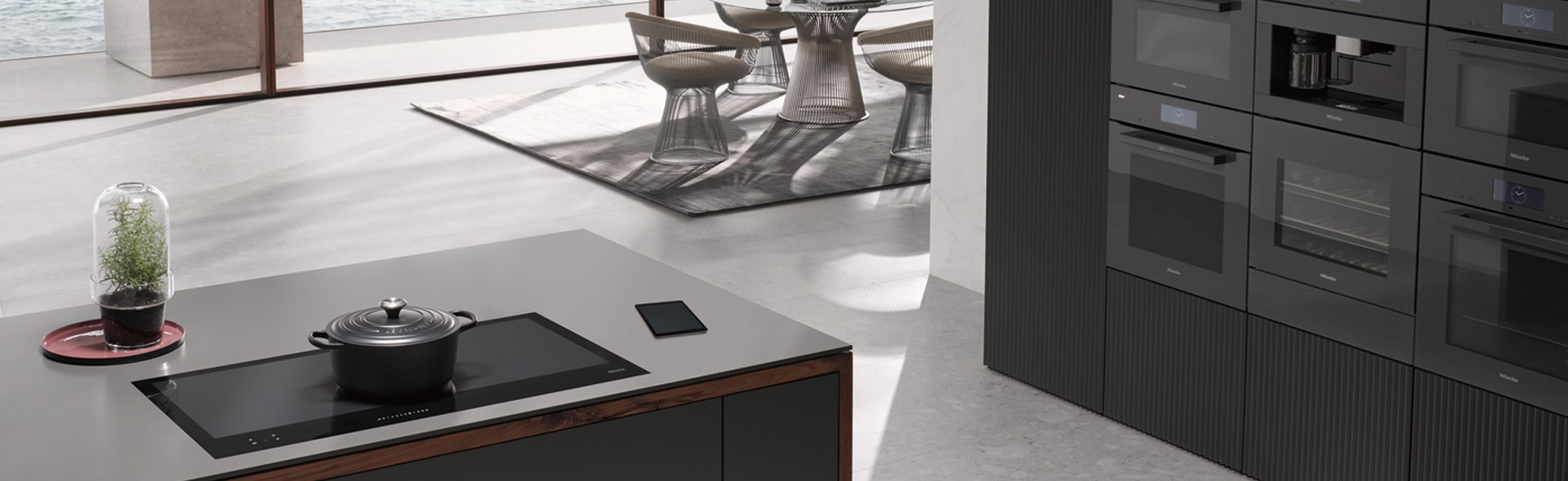 Kochfeld in moderner Küche