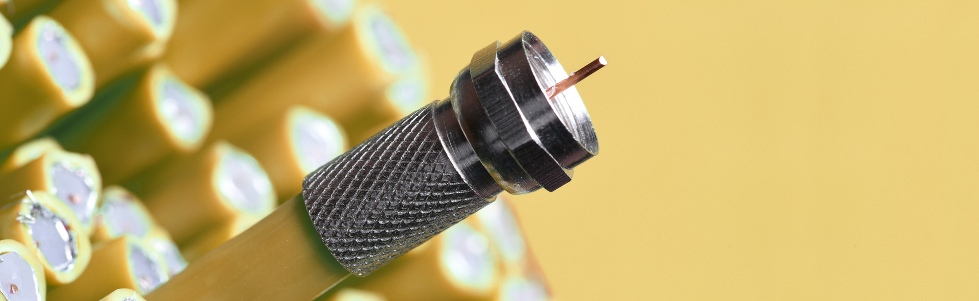 Nahaufnahme eines Kabels