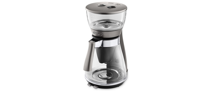 gläserne Filterkaffemaschine