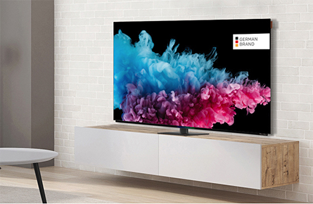 Fernseher auf Sideboard