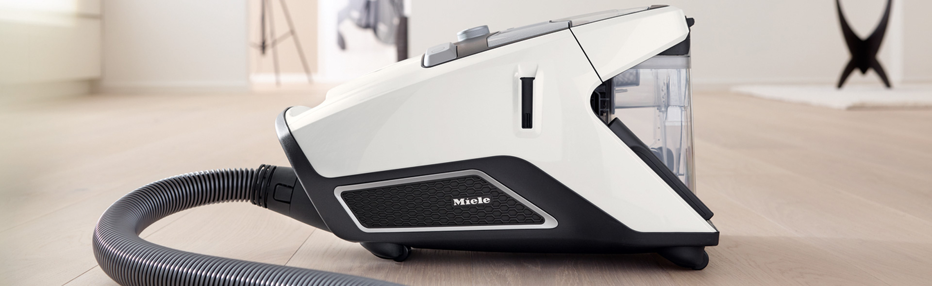 Staubsauger von der Seite