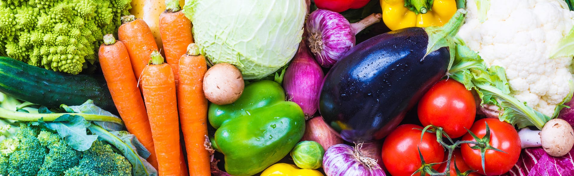 Bunte Mischung an Gemüse