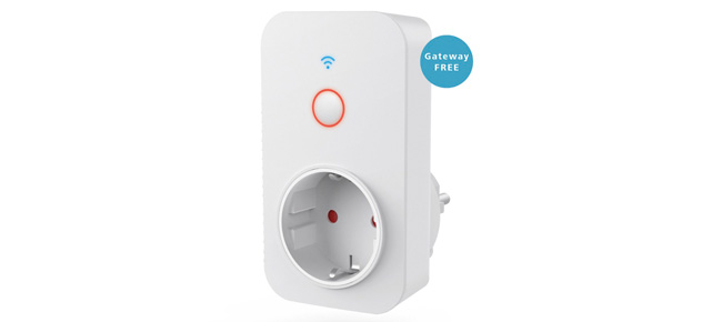 Wifi Steckdose mit Wlan-Knopf