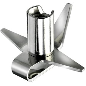 vierflügeligen Edelstahlmesser