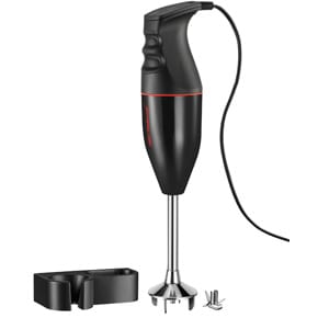 schwarzer Stabmixer