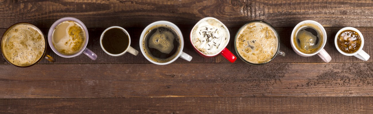 Kopfzeilenbild für die Seite „Für jeden Kaffeegeschmack die passende Maschine“