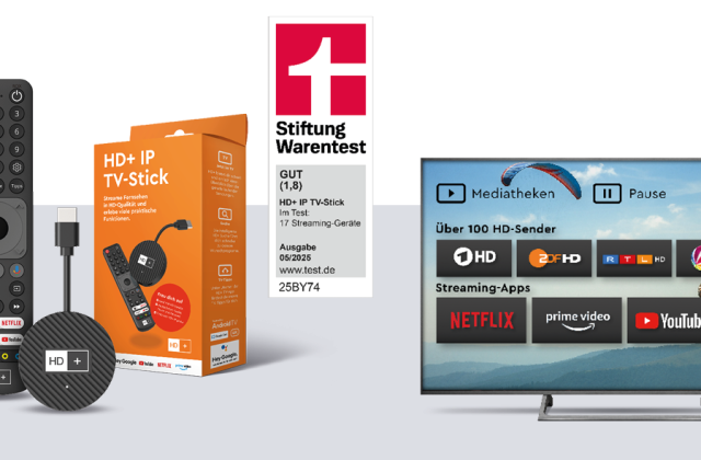 Vorschaubild für den Artikel „Der HD+ IP TV-Stick – Fernsehen für Alle“
