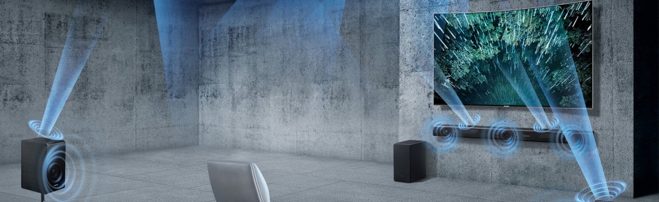 Kopfzeilenbild für die Seite „Dolby Atmos:  Kinosound im Wohnzimmer“