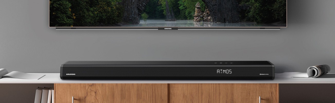 Kopfzeilenbild für die Seite „Grundig 360° Surround Sound“