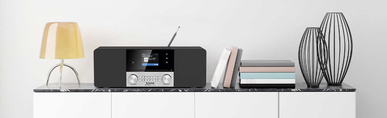 Kopfzeilenbild für die Seite „Klarer Sound mit dem TechniSat DIGITRADIO 3 Voice“