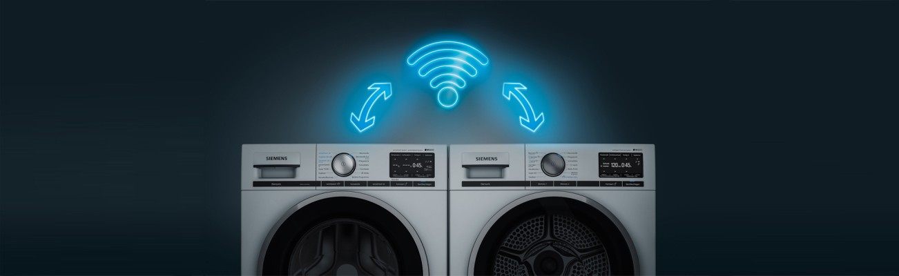 Kopfzeilenbild für die Seite „Intelligentes Home Connect-Netzwerk von Siemens“