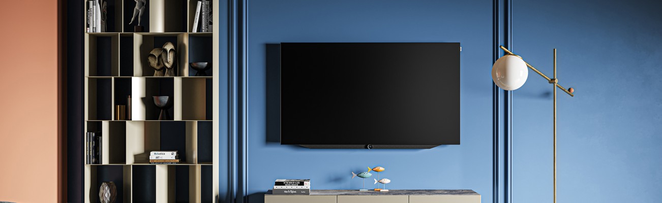 Kopfzeilenbild für die Seite „Herausragende OLED-Bildqualität im neuen Loewe bild v“