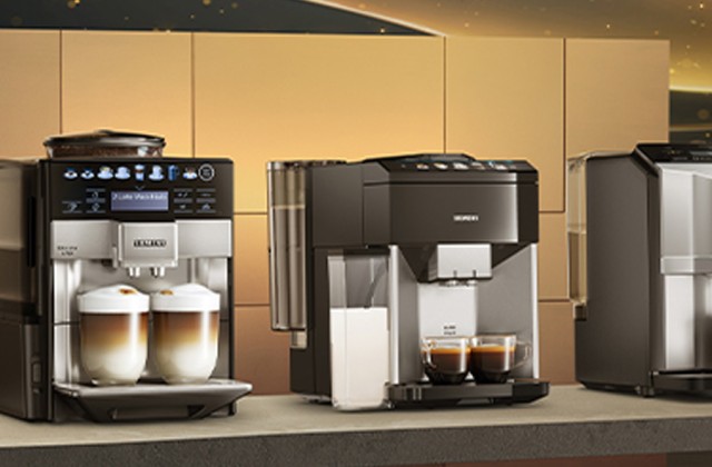 Vorschaubild für den Artikel „Siemens EQ Kaffeevollautomaten für feinste Kaffeespezialitäten“