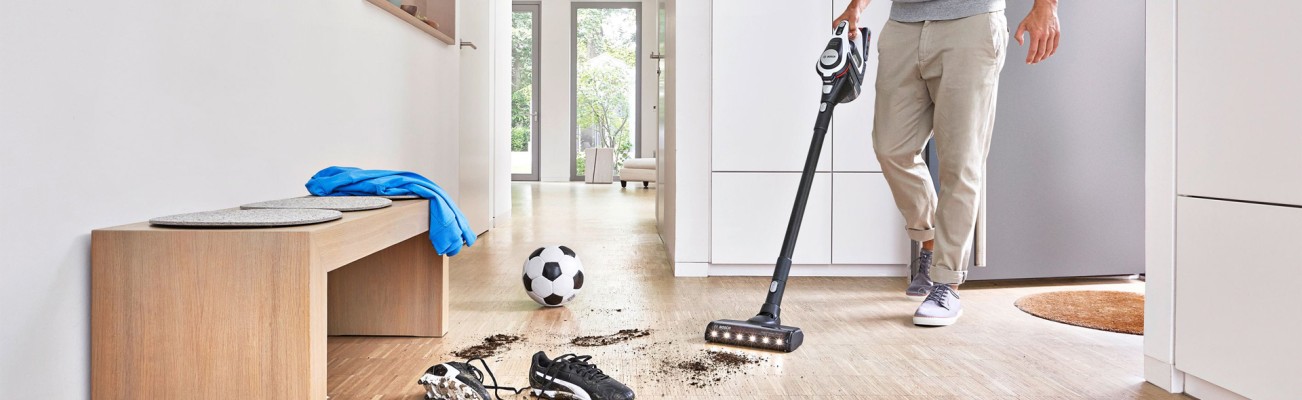 Kopfzeilenbild für die Seite „Bosch Unlimited Serie 8: Der All-in-One Staubsauger“