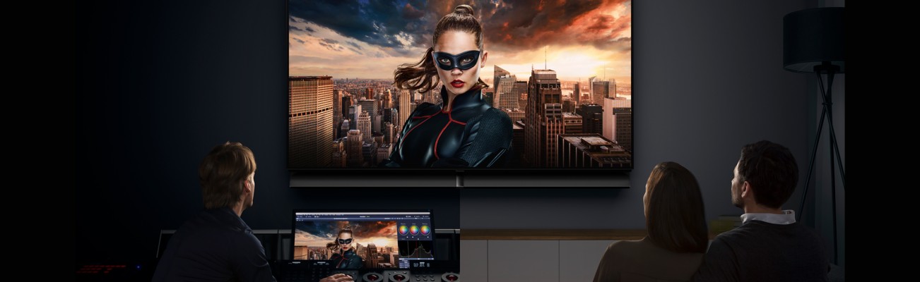 Kopfzeilenbild für die Seite „Panasonic Hollywood-Filmmaker-Mode macht das TV-Erlebnis einzigartig“