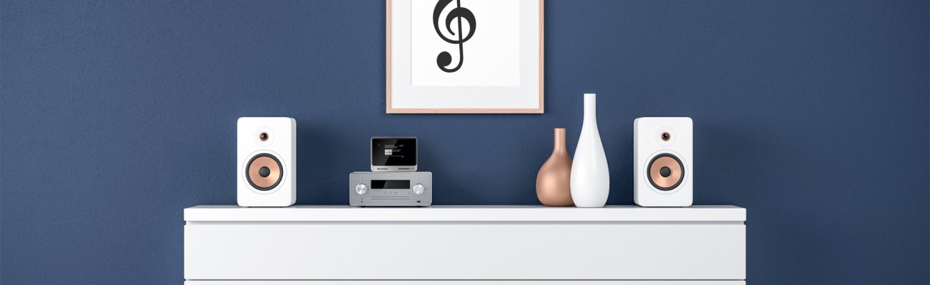 Kopfzeilenbild für die Seite „Aus Analog mach Digital: Die TechniSat Radioadapter für die HiFi-Anlage“