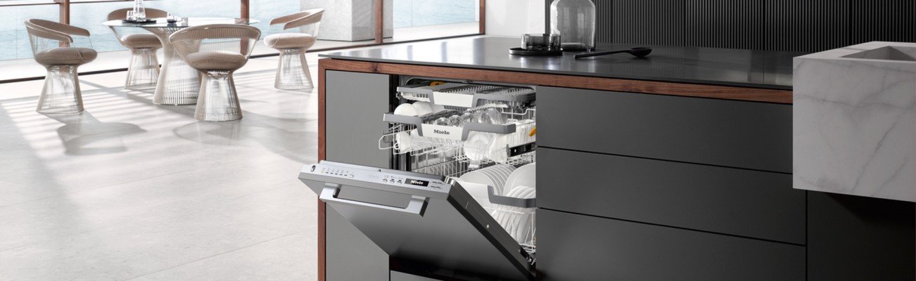Kopfzeilenbild für die Seite „Miele Geschirrspüler mit AutoDos: Energieeffizienz und Hygiene trifft auf Komfort und smarte Vernetzung“