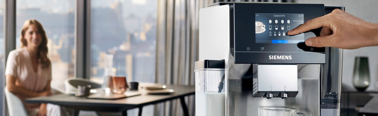Kopfzeilenbild für die Seite „Siemens EQ700 integral Kaffeevollautomat“