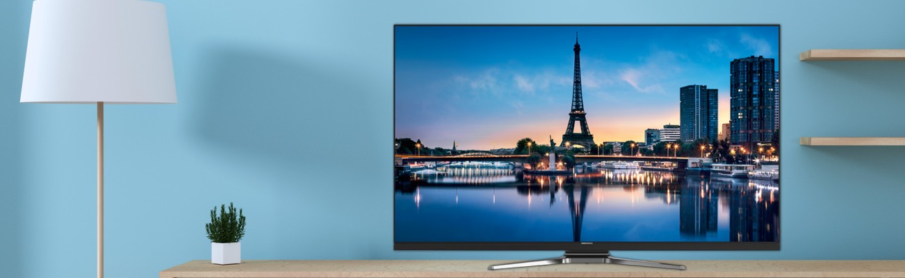 Kopfzeilenbild für die Seite „Kleine Punkte machen den Unterschied: TV-Gerät mit Nano-Technik“