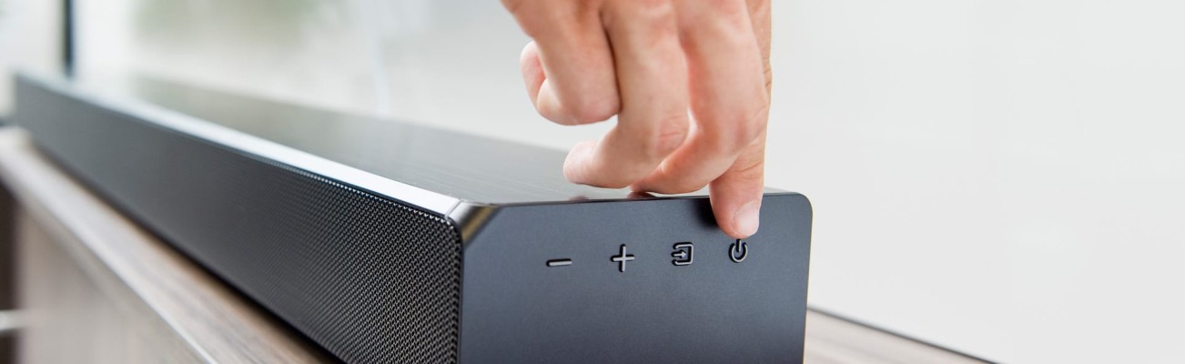 Kopfzeilenbild für die Seite „Eine gute Soundbar ist Wellness für die Ohren“